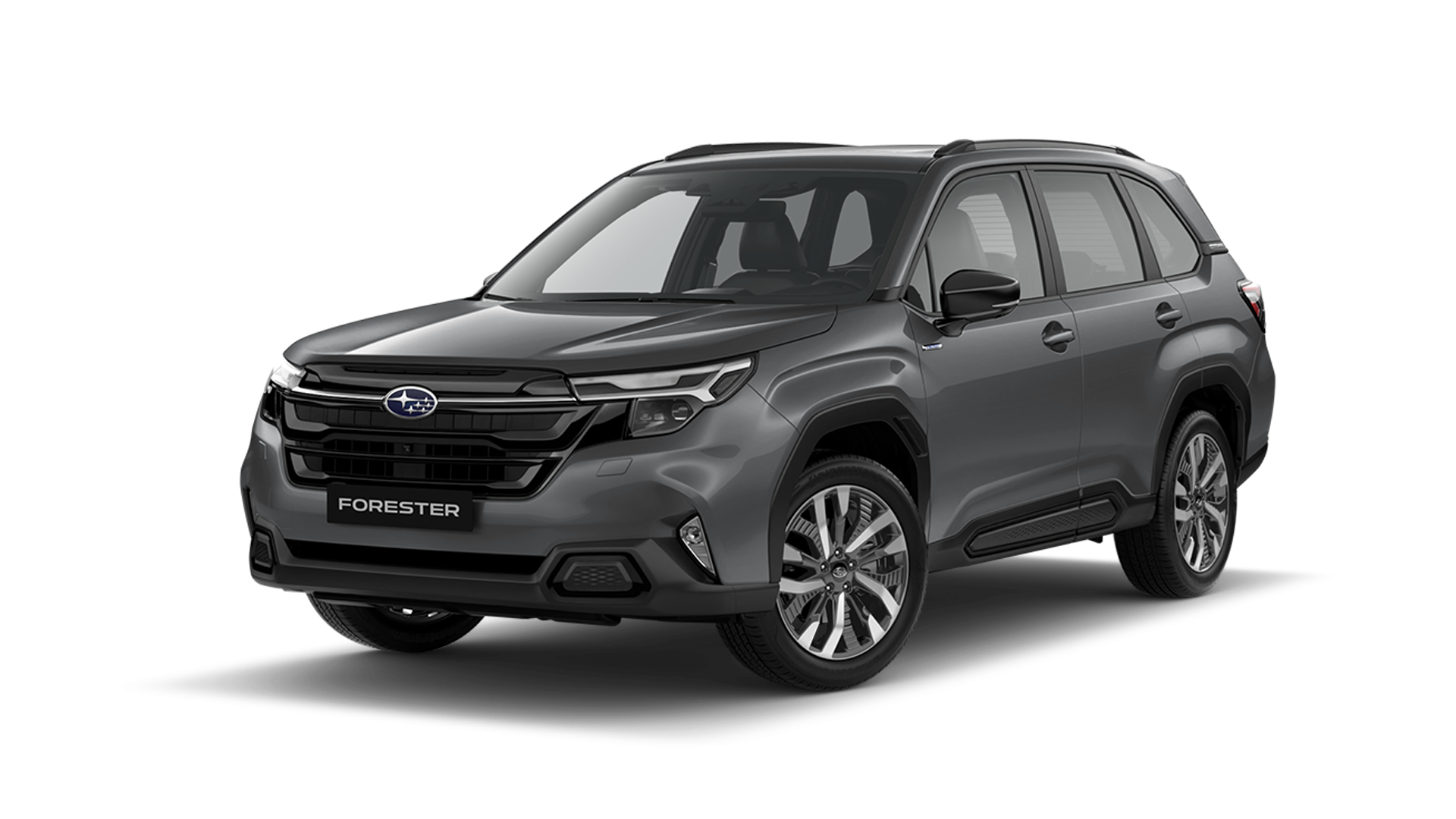 2025 Subaru Forester Sport in Magnetite Gray Metallic — front three-quarter view